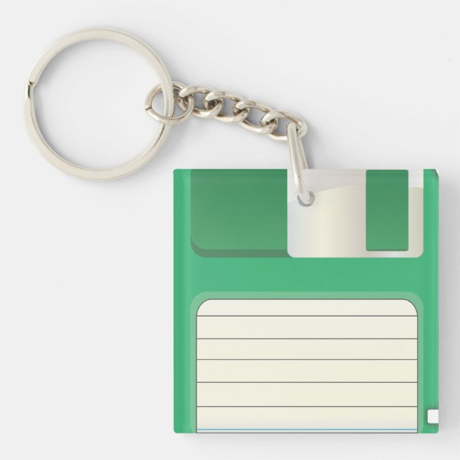 Floppy Disks Keychain (Front)