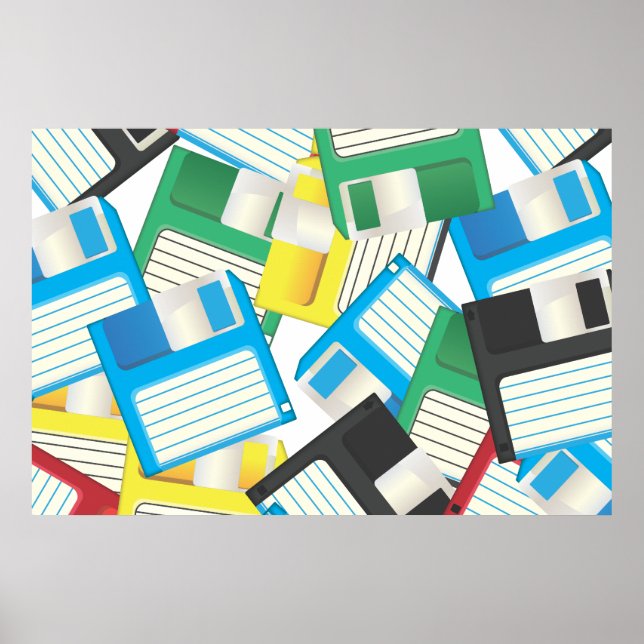 Floppy Disks Poster (Front)