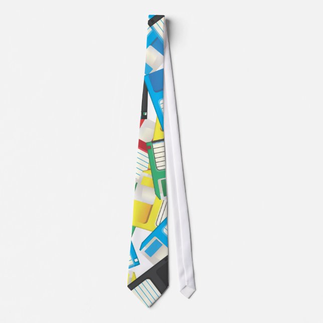 Floppy Disks Tie (Front)