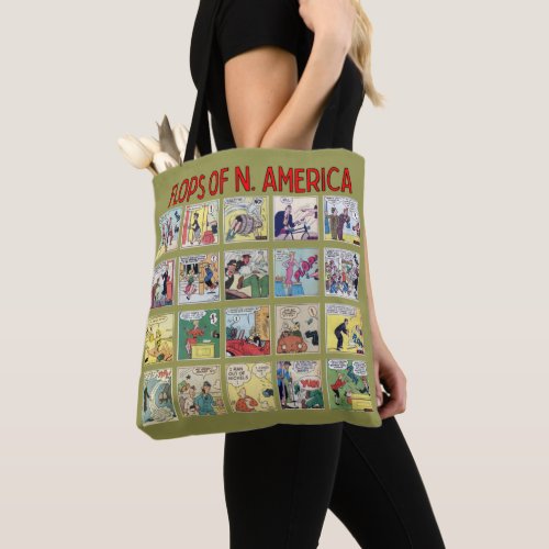 Flops of N America Tote Bag