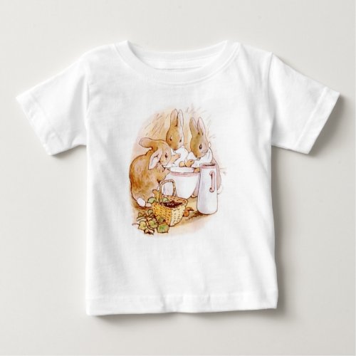 Flopsy Mopsy and Cottontail Baby T_Shirt