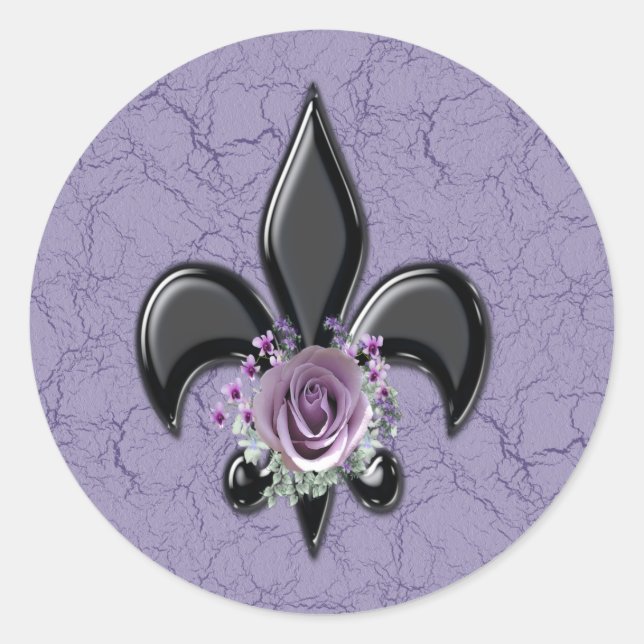 Flor De Les 99 Classic Round Sticker (Front)