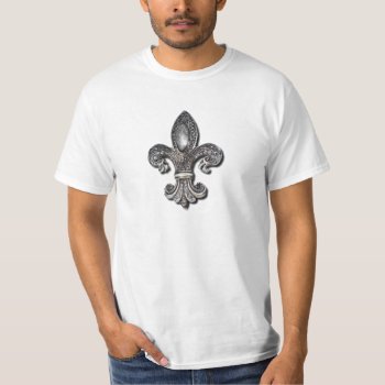 Flor De Lis Fleur De Lis Symbol New Orleans T-shirt by Lorriscustomart at Zazzle