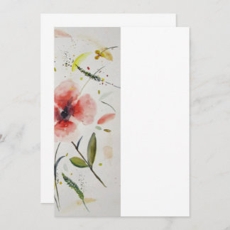 Flor wedding invitation