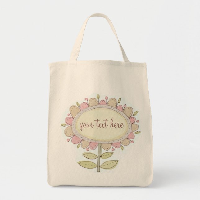 flora73 single  custom bag (Front)