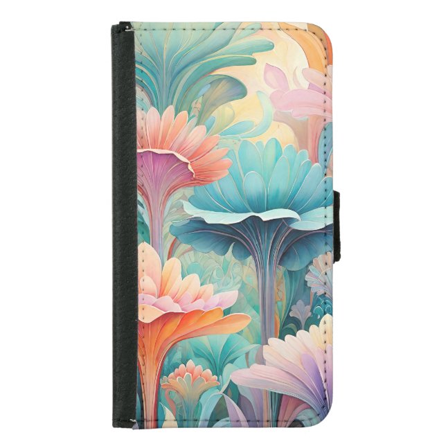 Flora 2  samsung galaxy wallet case (Front)