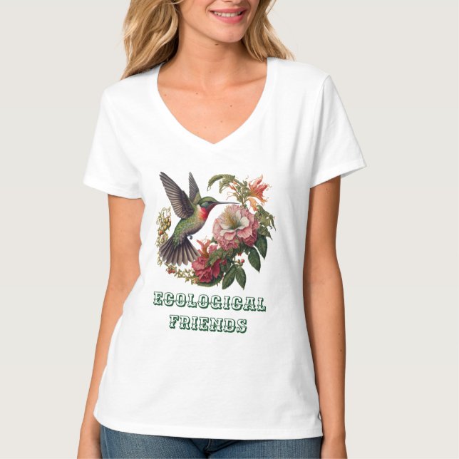 flora and fauna T-Shirt (Front)