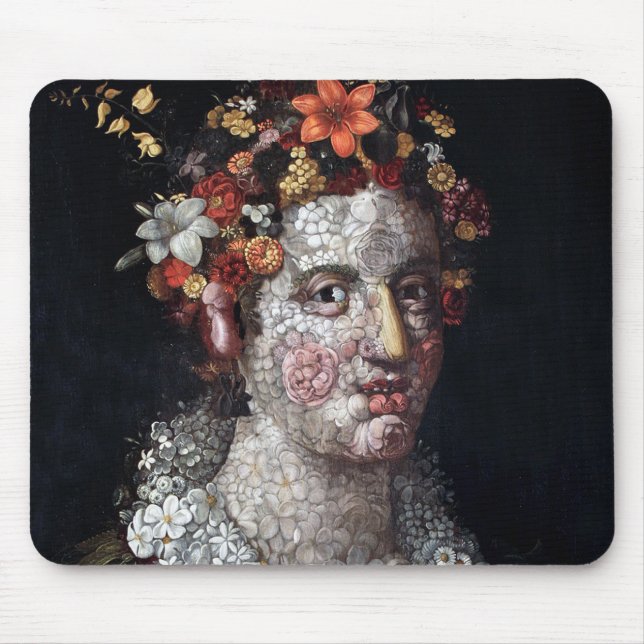 Flora, Arcimboldo Mouse Pad (Front)