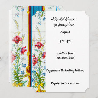 Flora Bridal Shower Invitation