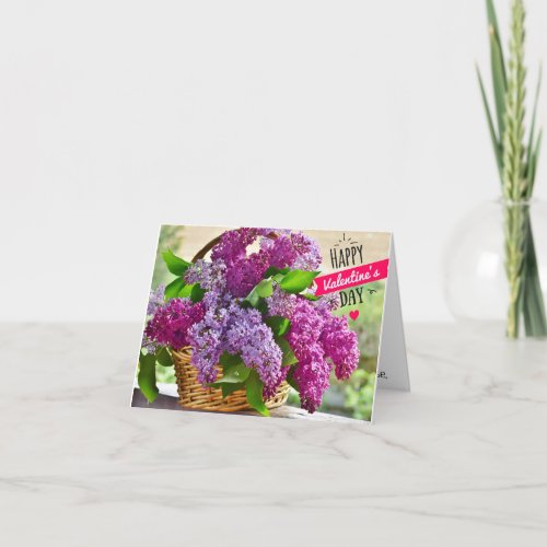 flora bunches simply the best valentine  card
