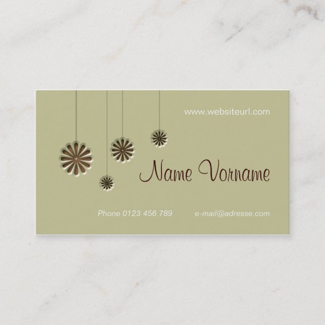flora business card (Front)