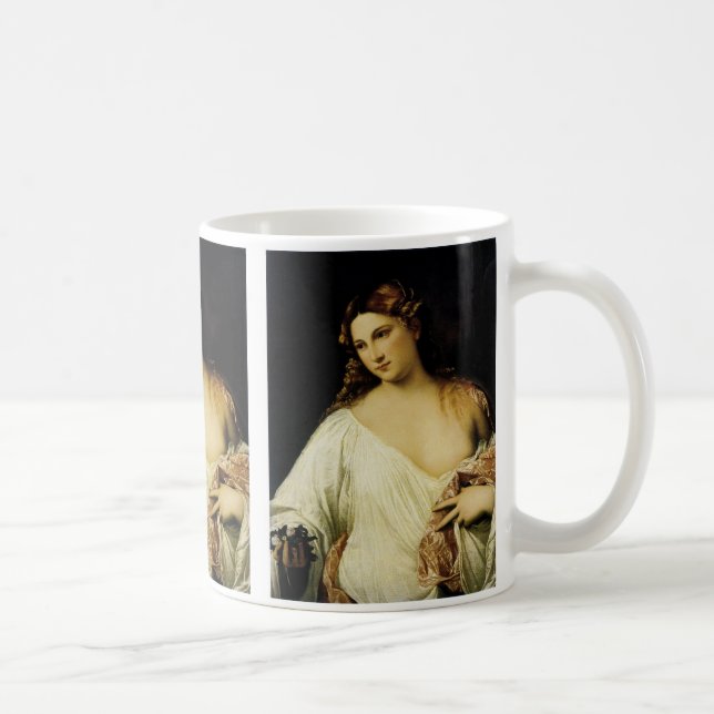 Flora, by Titian Coffee Mug (Right)