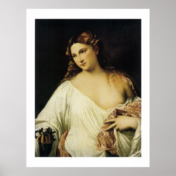 Flora, by Titian Poster | Zazzle