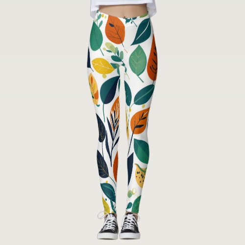 flora design leggings