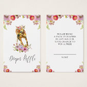 Flora Doe Diaper Raffle (Front & Back)