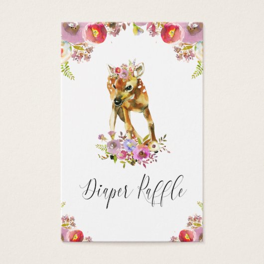 Flora Doe Diaper Raffle (Front)