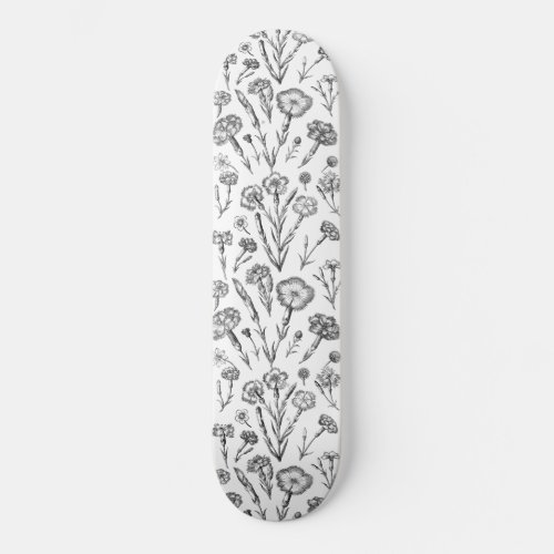 Flora Doodle Skateboard