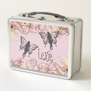 Flora Fantasy Fairies Metal Lunch Box