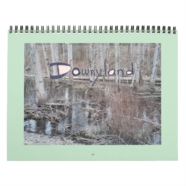 Flora & Fauna "Downyland" Neighborhood Calendar (Cover)