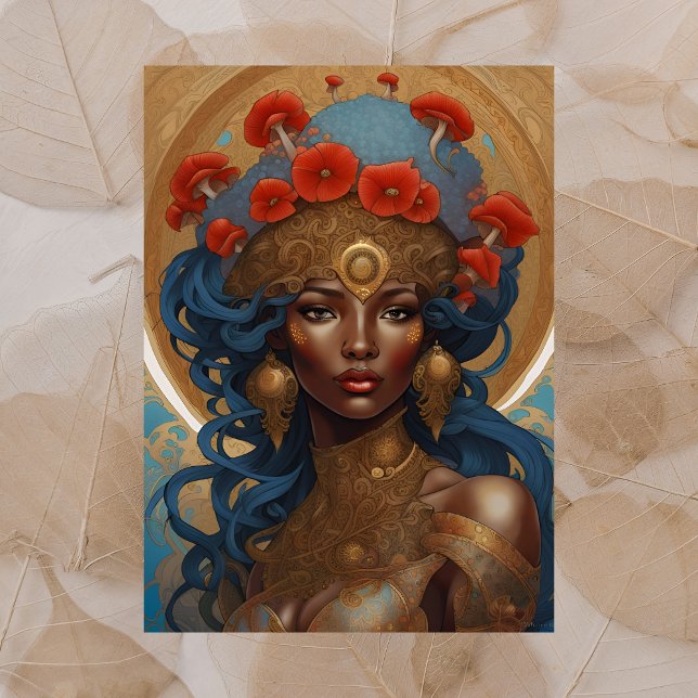 Flora Goddess, Postcrossing Postcard (Creator Uploaded)