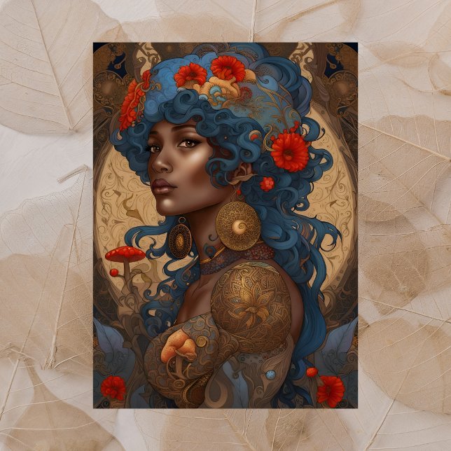 Flora Goddess, Postcrossing Postcard (Creator Uploaded)