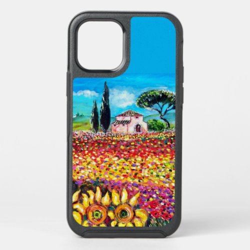 FLORA IN TUSCANY Fields Poppies and Sunflowers i OtterBox Symmetry iPhone 12 Case