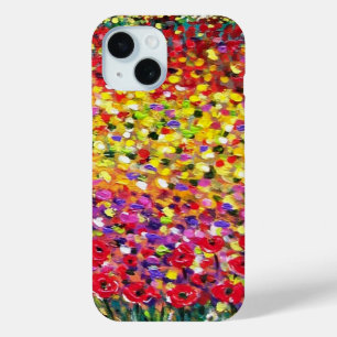 FLORA IN TUSCANY Flower Field Poppies particular iPhone 15 Case