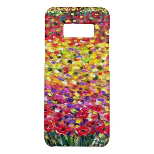 FLORA IN TUSCANY Flower Field Poppies particular Case_Mate Samsung Galaxy S8 Case