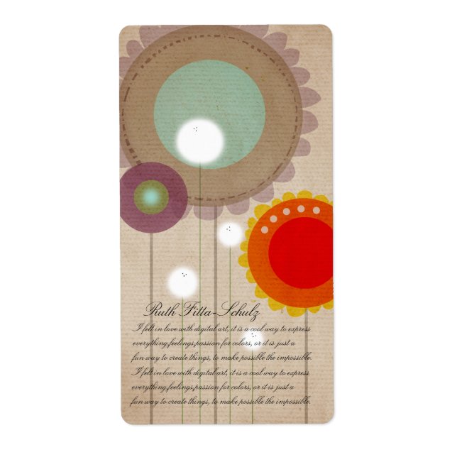 Flora Label (Front)