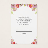 Flora Lamb Diaper Raffle (Back)