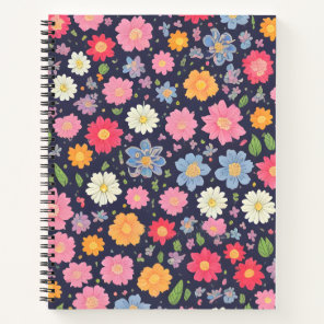 Flora lSpiral Notebook