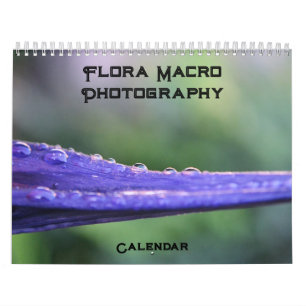 Flora Macro Photography Calendar