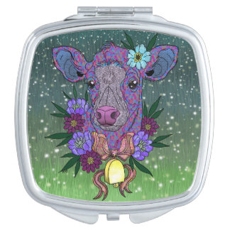 Flora Marie by Brittyliz Compact Mirror
