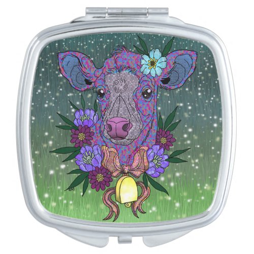 Flora Marie by Brittyliz  Compact Mirror