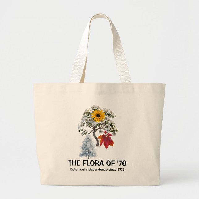 Flora of '76 Botanical Tote Bag (Front)