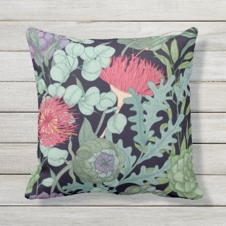 Flora of Australia Exotic Pillow 16x16