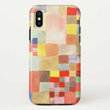 Flora On Sand By Paul Klee Iphone X Case by citysidewalk at Zazzle
