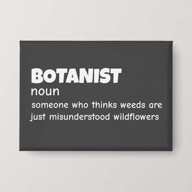 Flora Researcher Definition Button (Front)