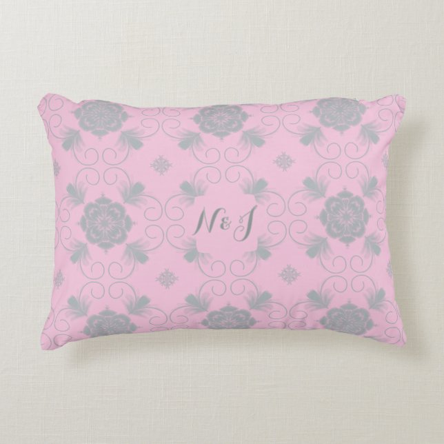 Flora Royale Decorative Accent Pillow (Front)