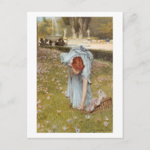 Flora - Sir Lawrence Alma-Tadema postcard