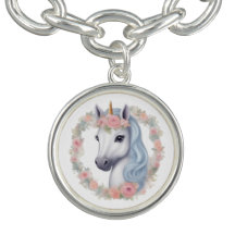 Flora the Unicorn: Bangle Bracelet