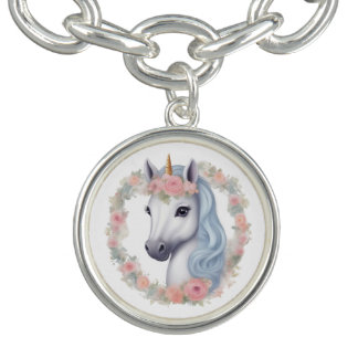 Flora the Unicorn: Bangle Bracelet