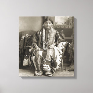 Flora Thundercloud Funmaker Canvas Print