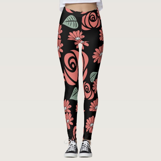 Florah Carousel Leggings (Front)
