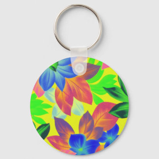 Floral1i1 Keychain