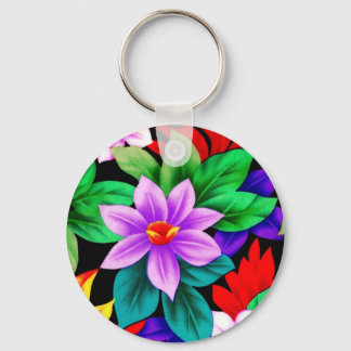 Floral2 Keychain