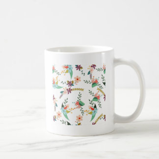 Floral 10 coffee mug