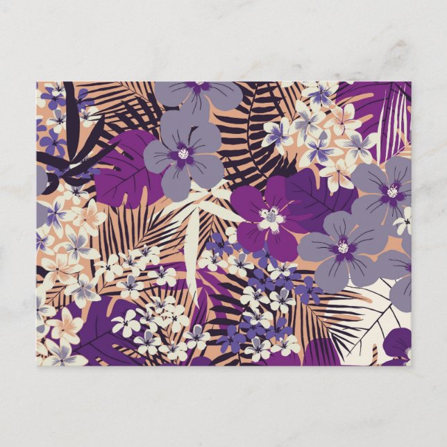 Floral 1 postcard (Front)