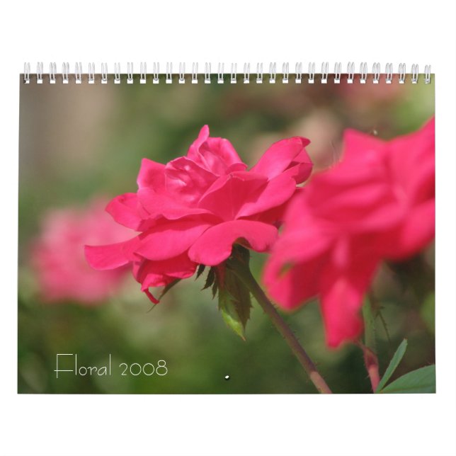 Floral 2008 calendar (Cover)