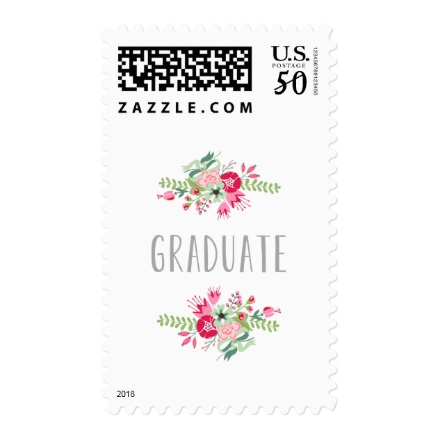 Floral | 2014 Graduation Postage